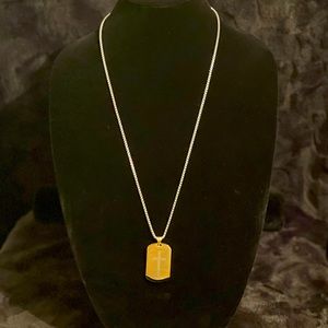 Necklace with Prayers Pendant